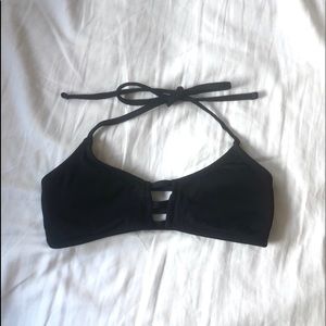 Midori Black Mau Loa Bikini Top